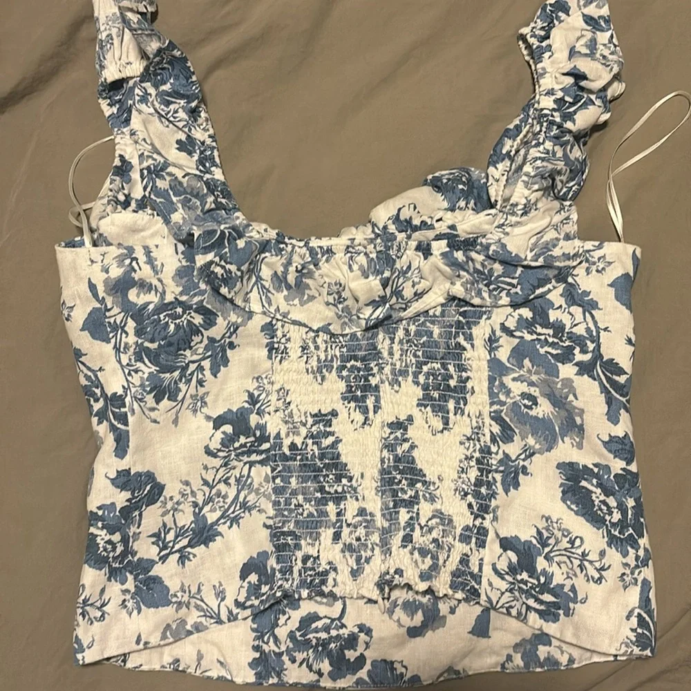 Reformation Rhode Linen Top - Picture 4 of 5